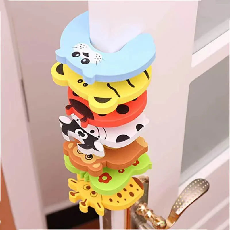 Home Baby Child Proofing Door Stoppers Finger Safety Guard Noise Prevention Anti-Pinch Child Lock Finger Protector Home