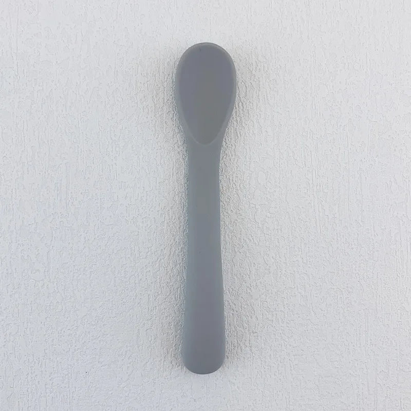 Soft Silicone Feeding Spoon