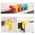 Home Baby Child Proofing Door Stoppers Finger Safety Guard Noise Prevention Anti-Pinch Child Lock Finger Protector Home