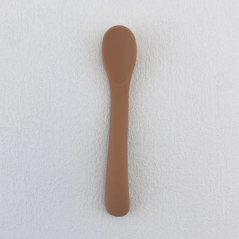 Soft Silicone Feeding Spoon