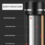 Digital Thermos Bottle: Stainless Steel with Temperature Display 500ml